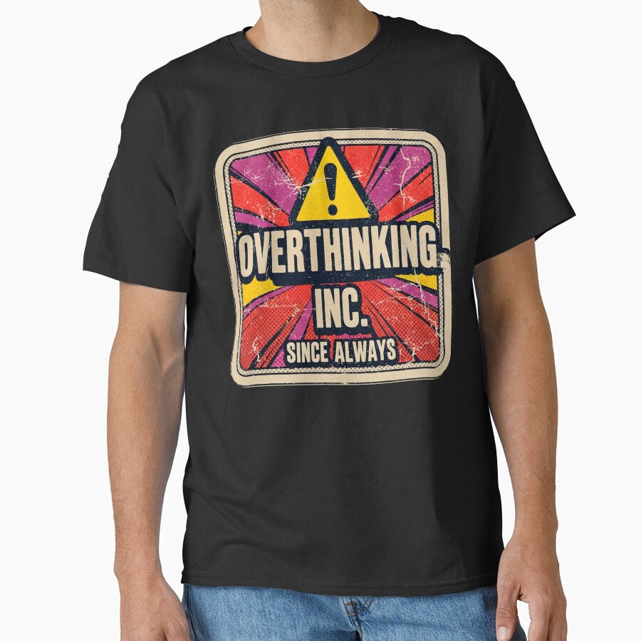 Overthinking Inc by Visual Dept. T-Shirts, Hoodie, Sweatshirt | BlankRebels.com (Image 1)