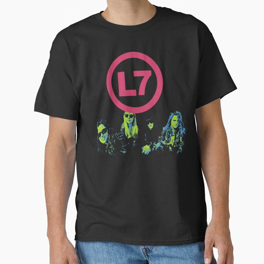 Donita, Suzi, Dee, Jennifer/L7 by flobwad T-Shirts, Hoodie, Sweatshirt | BlankRebels.com (Image 1)