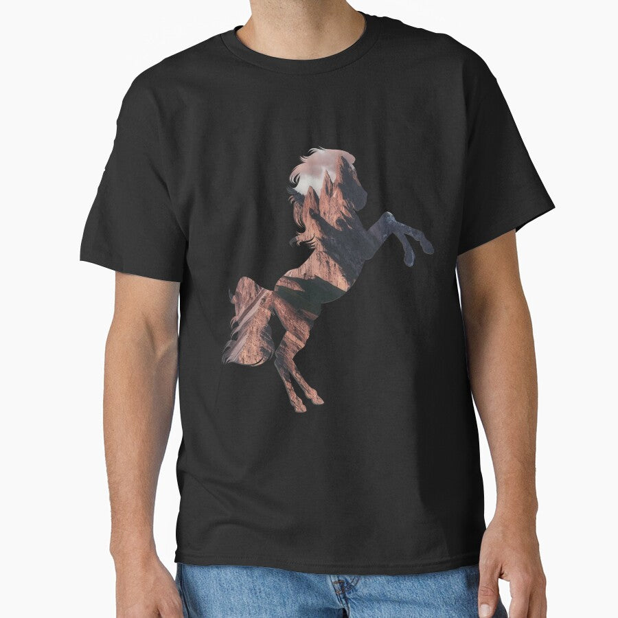 Wild Mountain horse by Deegital18 T-Shirts, Hoodie, Sweatshirt | BlankRebels.com (Image 1)