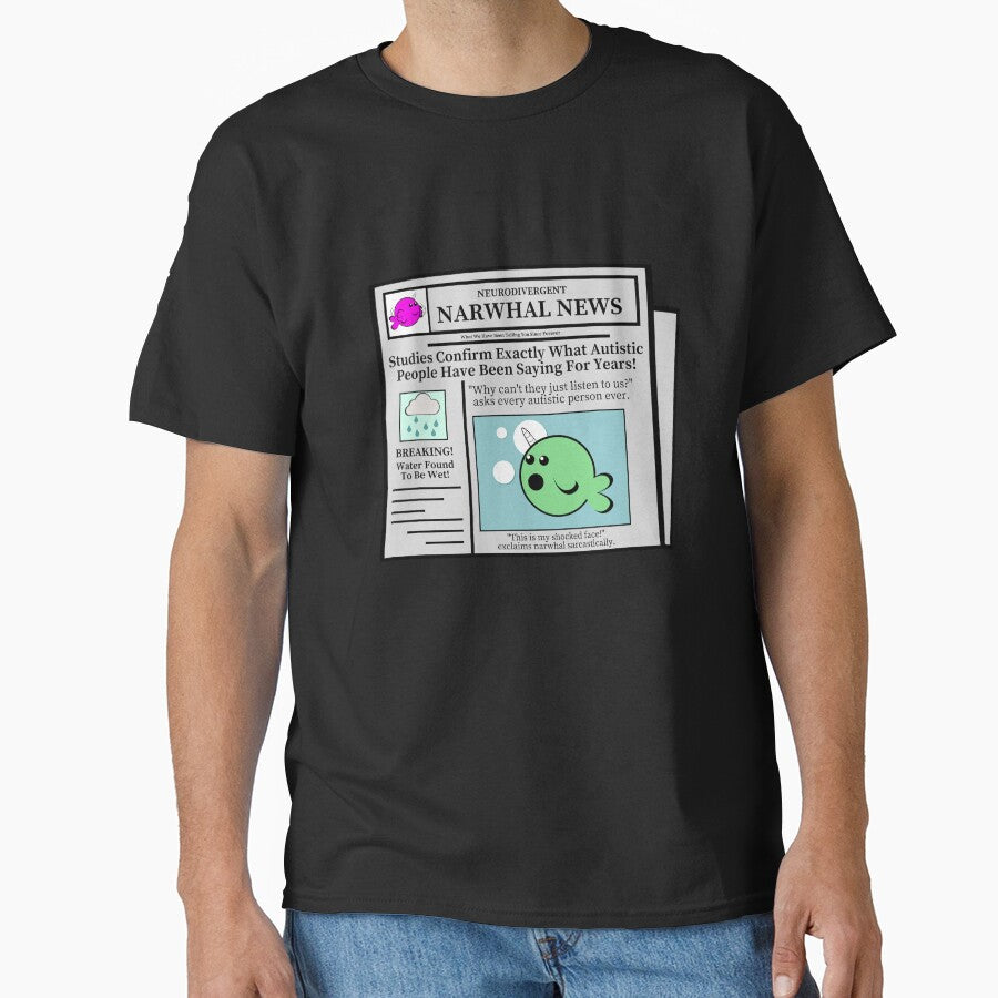 News of the Obvious by EWAutismLibrary T-Shirts, Hoodie, Sweatshirt | BlankRebels.com (Image 1)