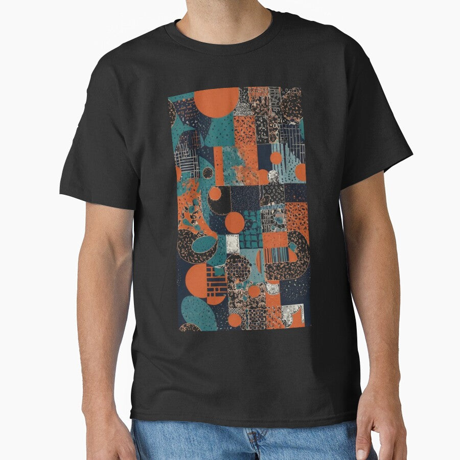 Abstract geometric t-shirt by jaharek