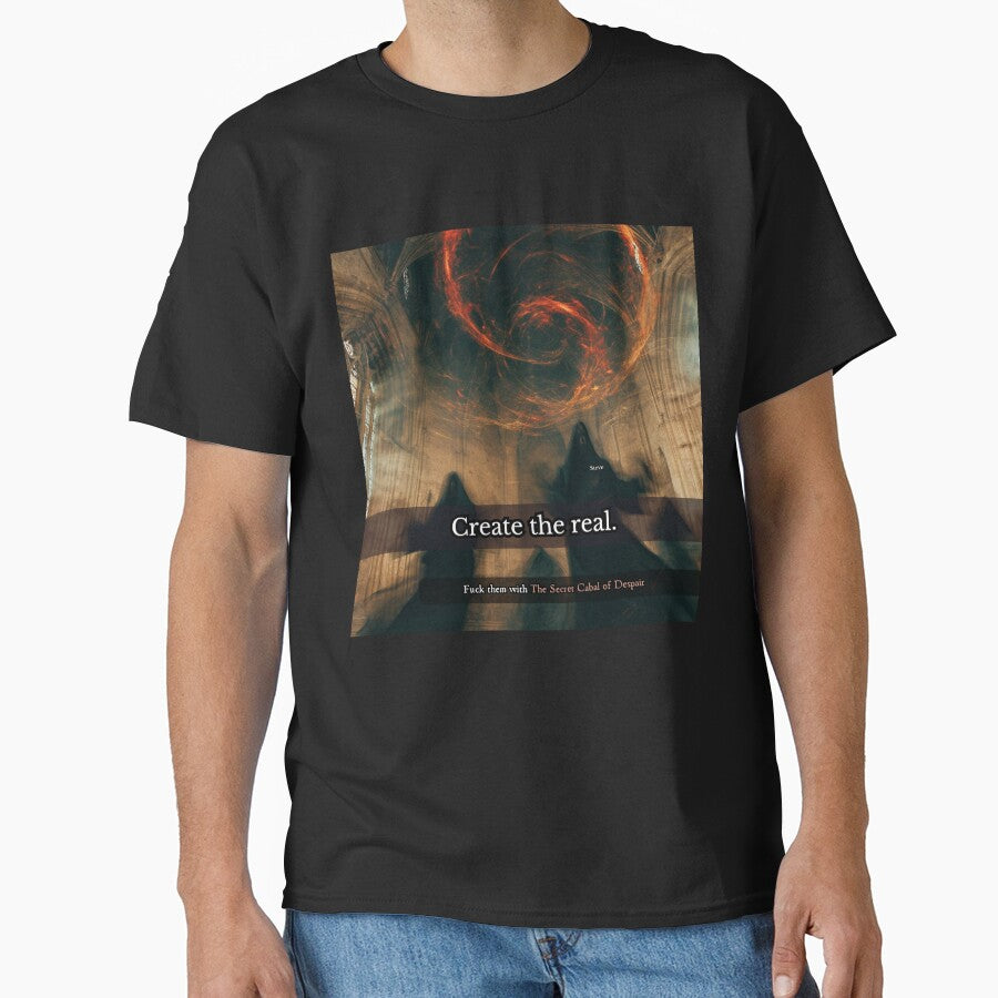 Occult Ritual Cathedral Surreal Dark Art by The Secret Cabal of Despair T-Shirts, Hoodie, Sweatshirt (Image 1)