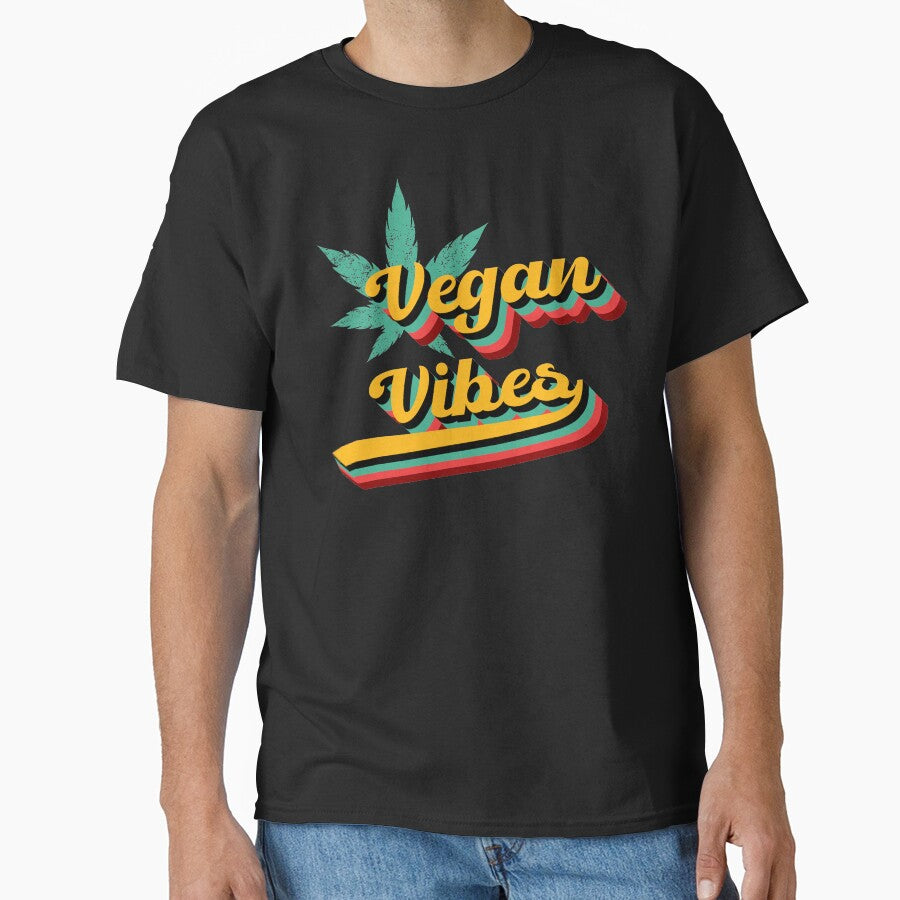 Vegan Vibes by ChicGraphix T-Shirts, Hoodie, Sweatshirt | BlankRebels.com (Image 1)