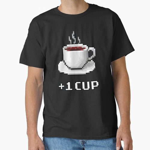 +1 Cup Coffee Mood by LuloCreative T-Shirts, Hoodie, Sweatshirt | BlankRebels.com (Image 1)