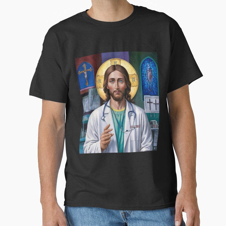 DOCTOR JESUS FUNNY CHRISTIAN DOCTOR by Obinne T-Shirts, Hoodie, Sweatshirt | BlankRebels.com (Image 1)