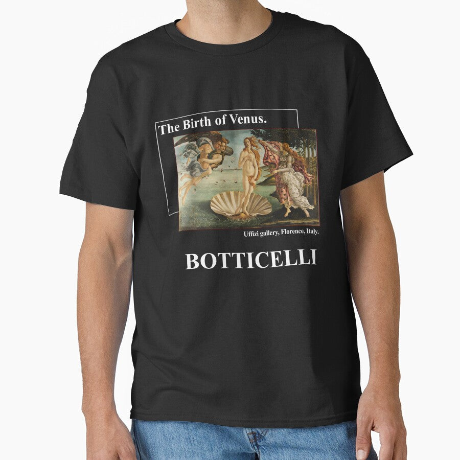 Darkacademia - Sandro Botticelli - Venus by Asher-and-Asher T-Shirts, Hoodie, Sweatshirt | BlankRebels.com (Image 1)