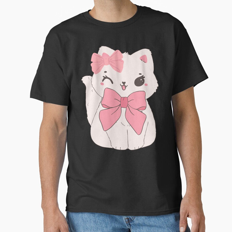 Coquette Kitten by TheCatmeow2000 T-Shirts, Hoodie, Sweatshirt | BlankRebels.com (Image 1)
