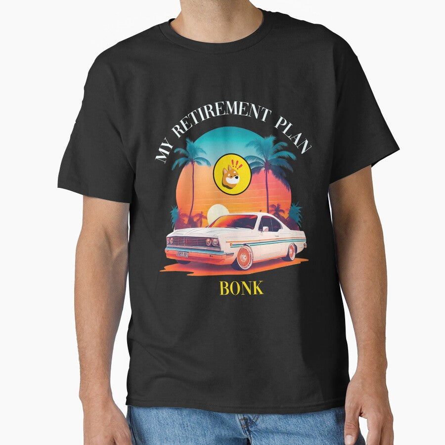 Bonk Coin Crypto meme bullrun 2024 Retirement by RS117 T-Shirts, Hoodie, Sweatshirt | BlankRebels.com (Image 1)