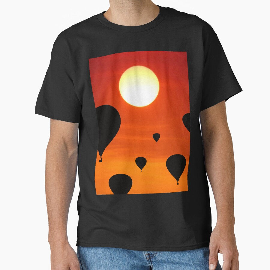 SUNSET OVER THE BALOONS by MJ96-PRO T-Shirts, Hoodie, Sweatshirt | BlankRebels.com (Image 1)