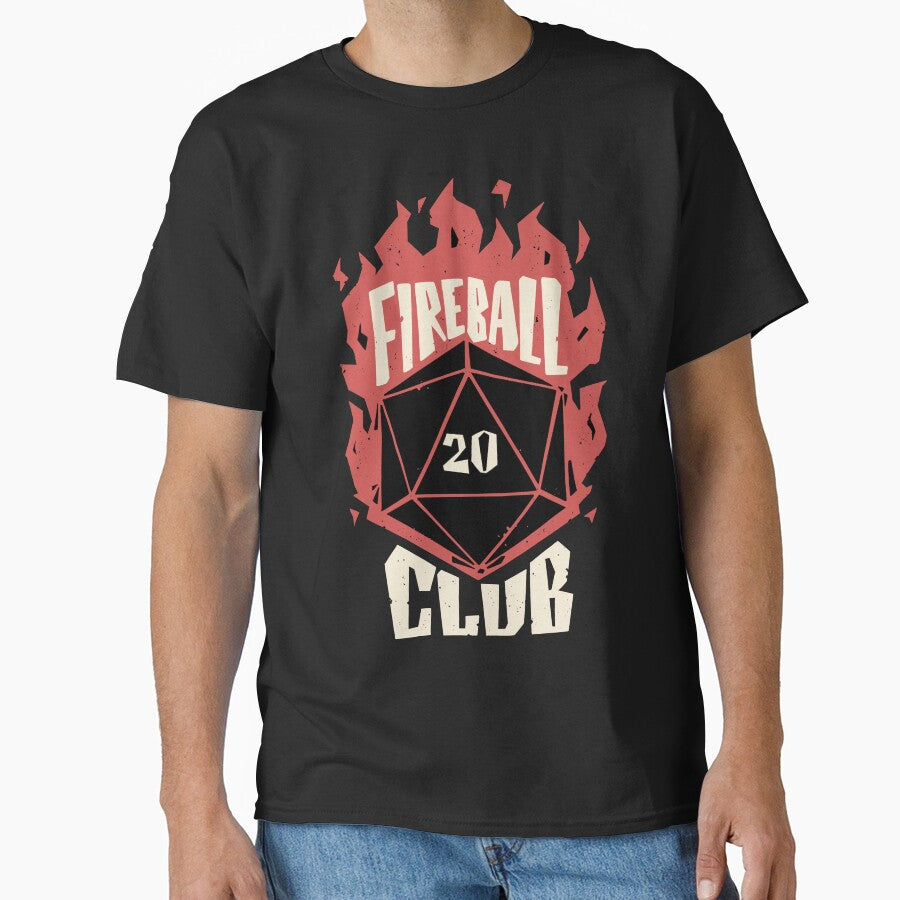 RPG - Fireball Club by Studio Mootant T-Shirts, Hoodie, Sweatshirt | BlankRebels.com (Image 1)