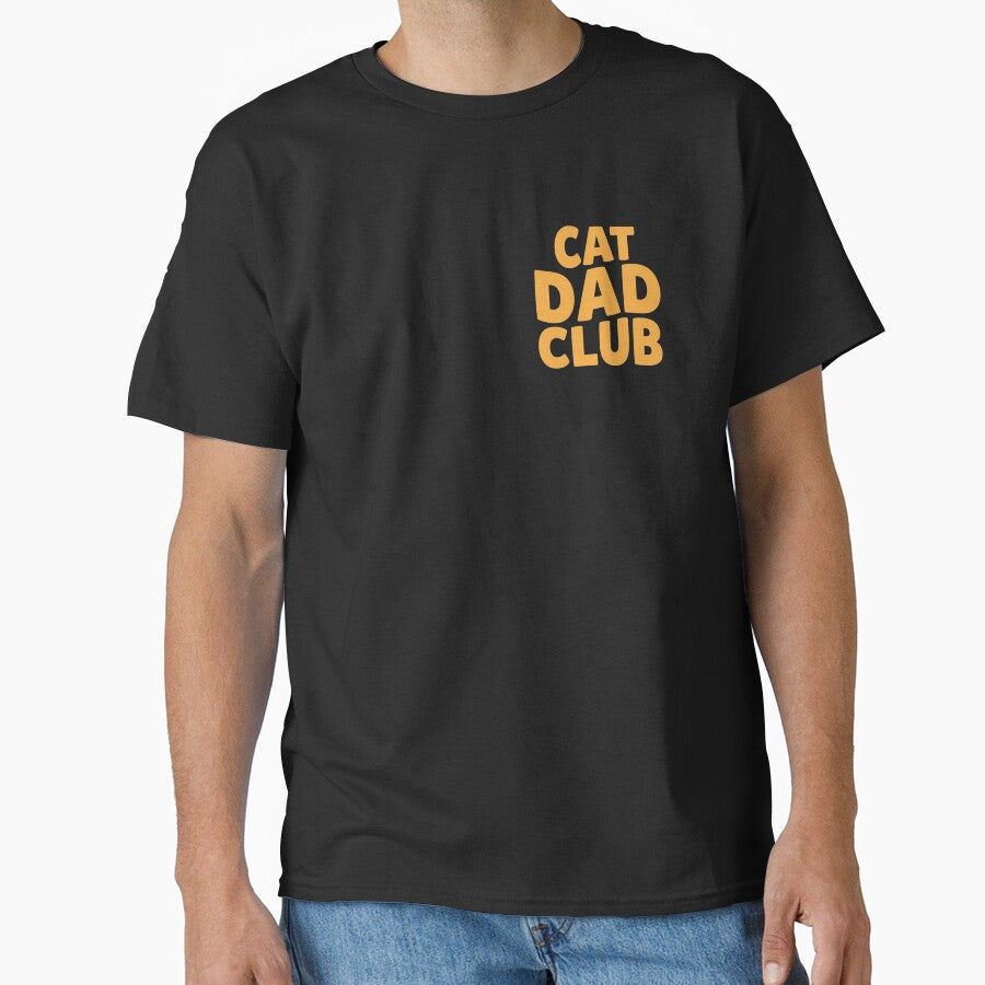 Funny Cat Dad Club – Cute Cat Lover Humor Design by Smay store T-Shirts, Hoodie, Sweatshirt | BlankRebels.com (Image 1)