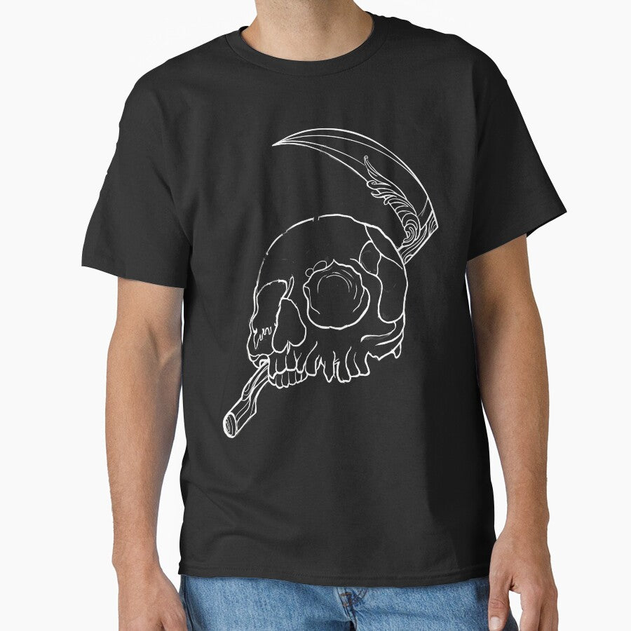 Reaper Skull by AlexRhodas T-Shirts, Hoodie, Sweatshirt | BlankRebels.com (Image 1)