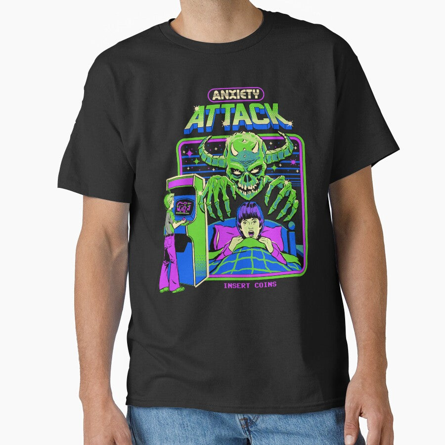Anxiety Attack by Steven Rhodes T-Shirts, Hoodie, Sweatshirt | BlankRebels.com (Image 1)