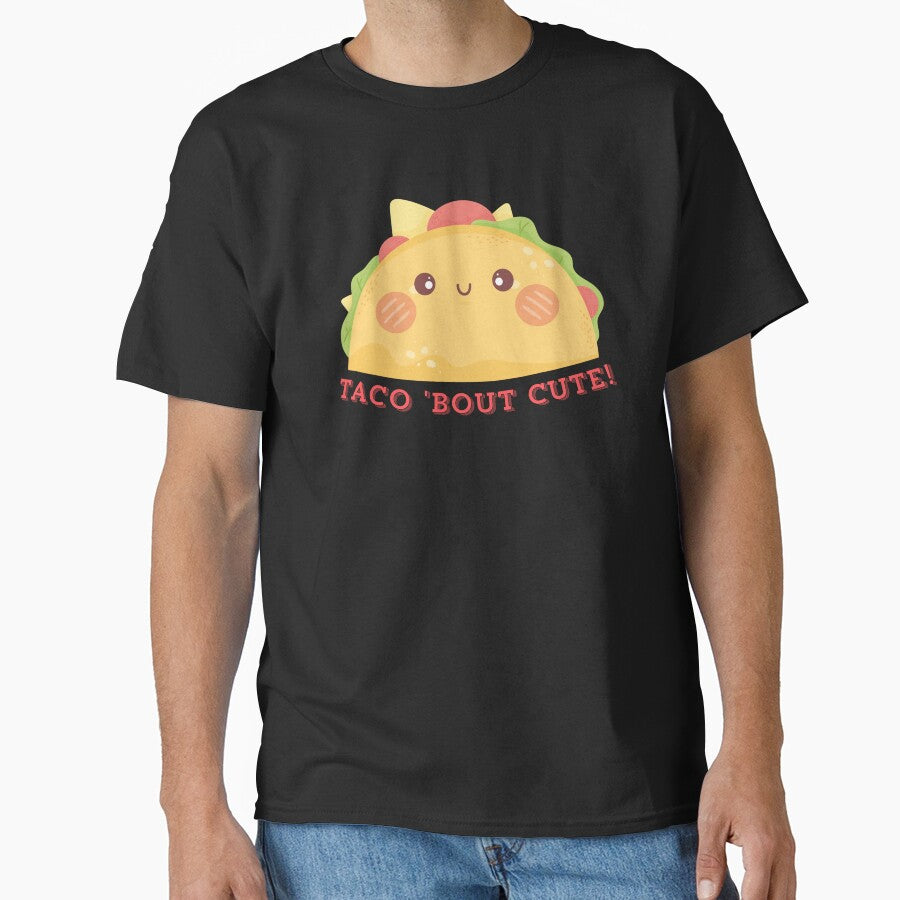 Taco 'Bout Cute! - Kawaii Design by iapbaap T-Shirts, Hoodie, Sweatshirt | BlankRebels.com (Image 1)