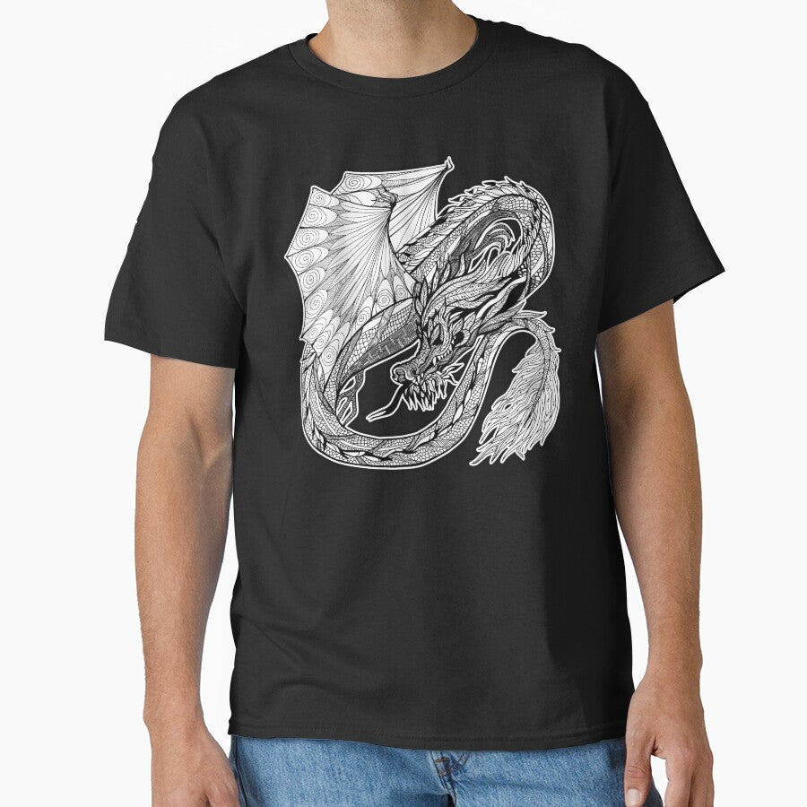 Dragon Symbol by FMQ Store T-Shirts, Hoodie, Sweatshirt | BlankRebels.com (Image 1)