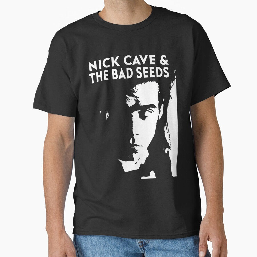 Nick Cave And The Bad Seeds Retro Vintage Concert Tour by Amparwilkinson8 T-Shirts, Hoodie, Sweatshirt (Image 1)