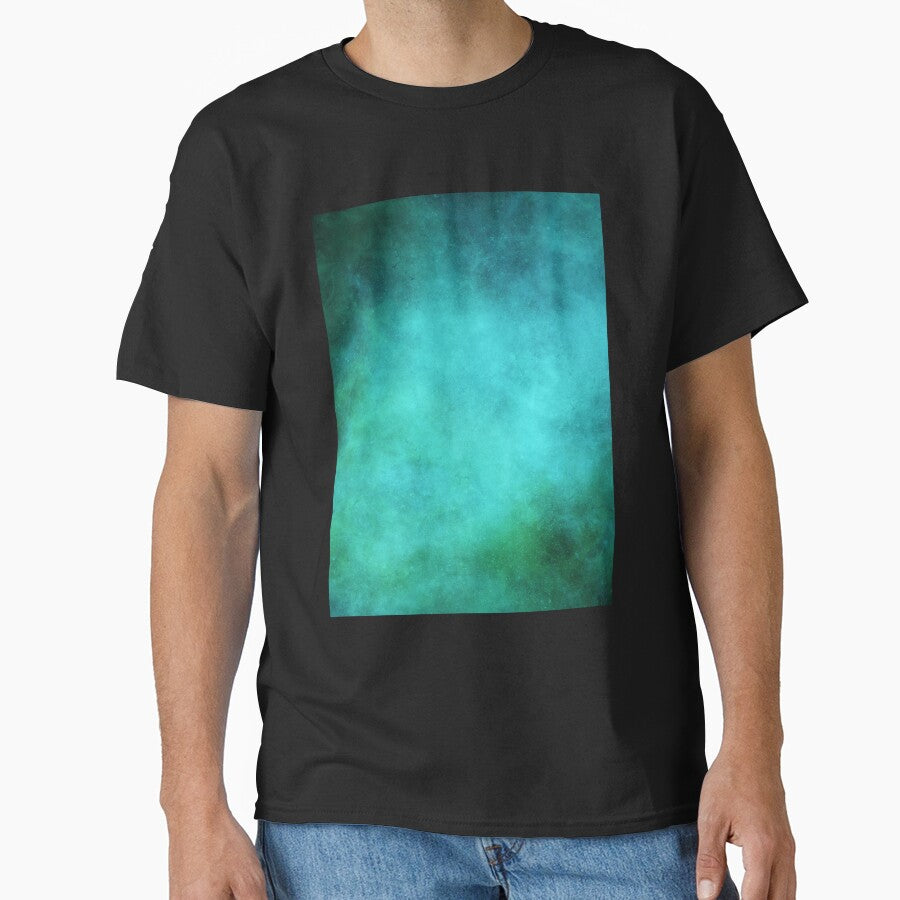 Blue and Teal Green Galaxy by SCRD T-Shirts, Hoodie, Sweatshirt | BlankRebels.com (Image 1)