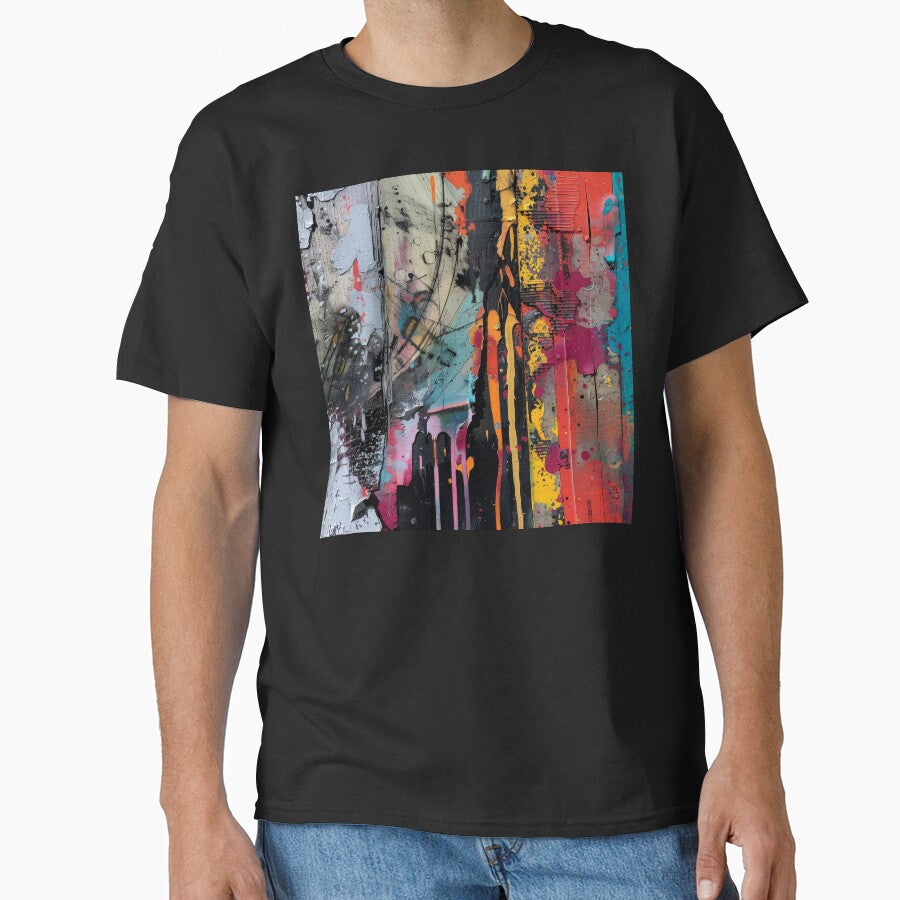 Cyberpunk Futuristic Bold And Edgy Abstract Street Artz by DEC02 T-Shirts, Hoodie, Sweatshirt | BlankRebels.com (Image 1)