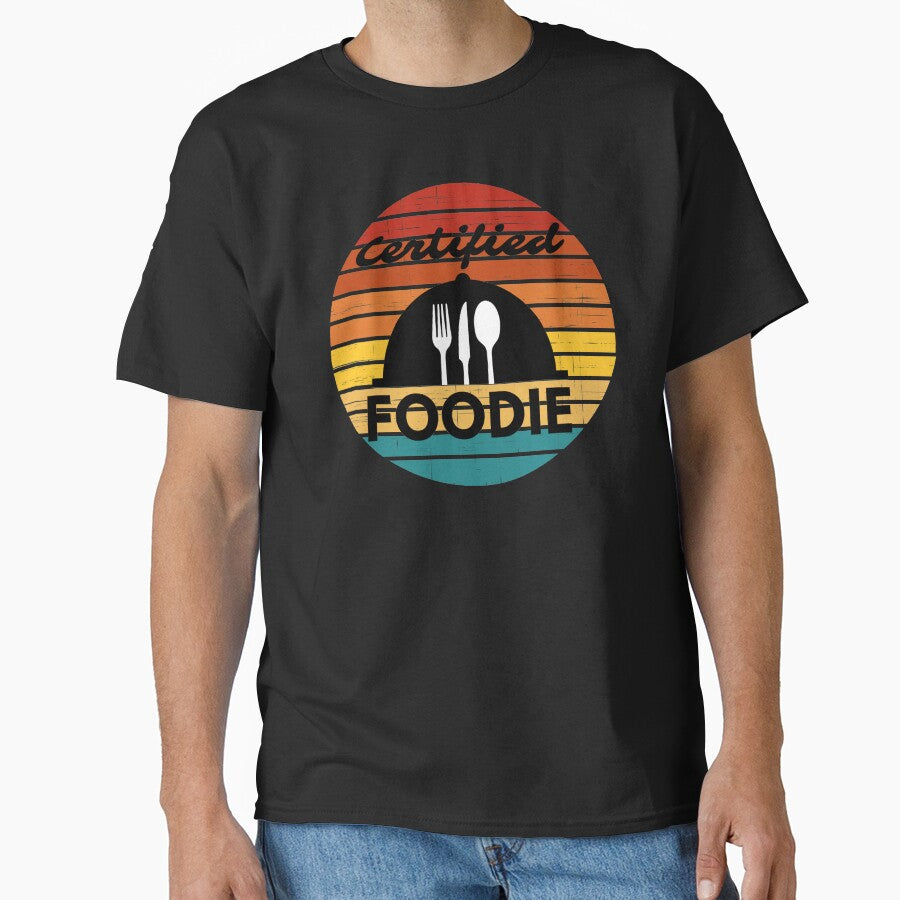 Certified Foodie by StephenMollie T-Shirts, Hoodie, Sweatshirt | BlankRebels.com (Image 1)