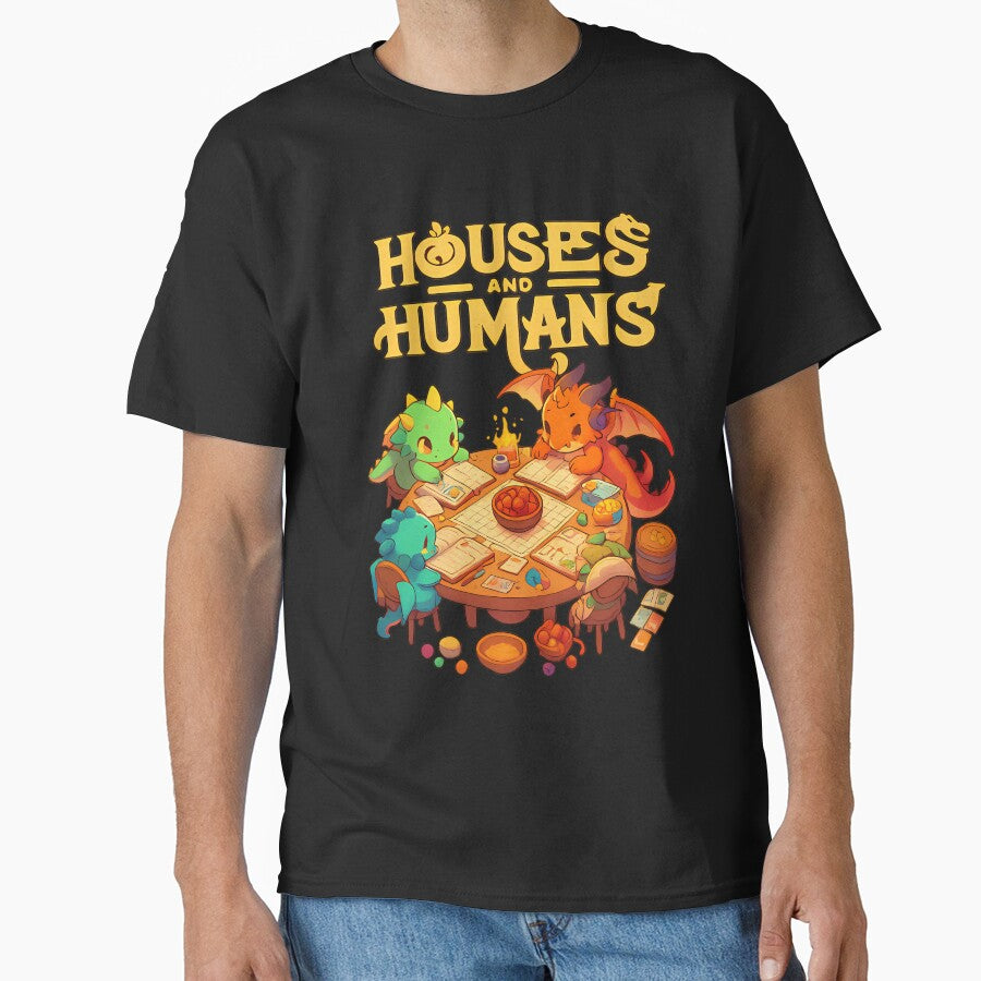 Gaming Houses Humans D And D by arielfrench240 T-Shirts, Hoodie, Sweatshirt | BlankRebels.com (Image 1)