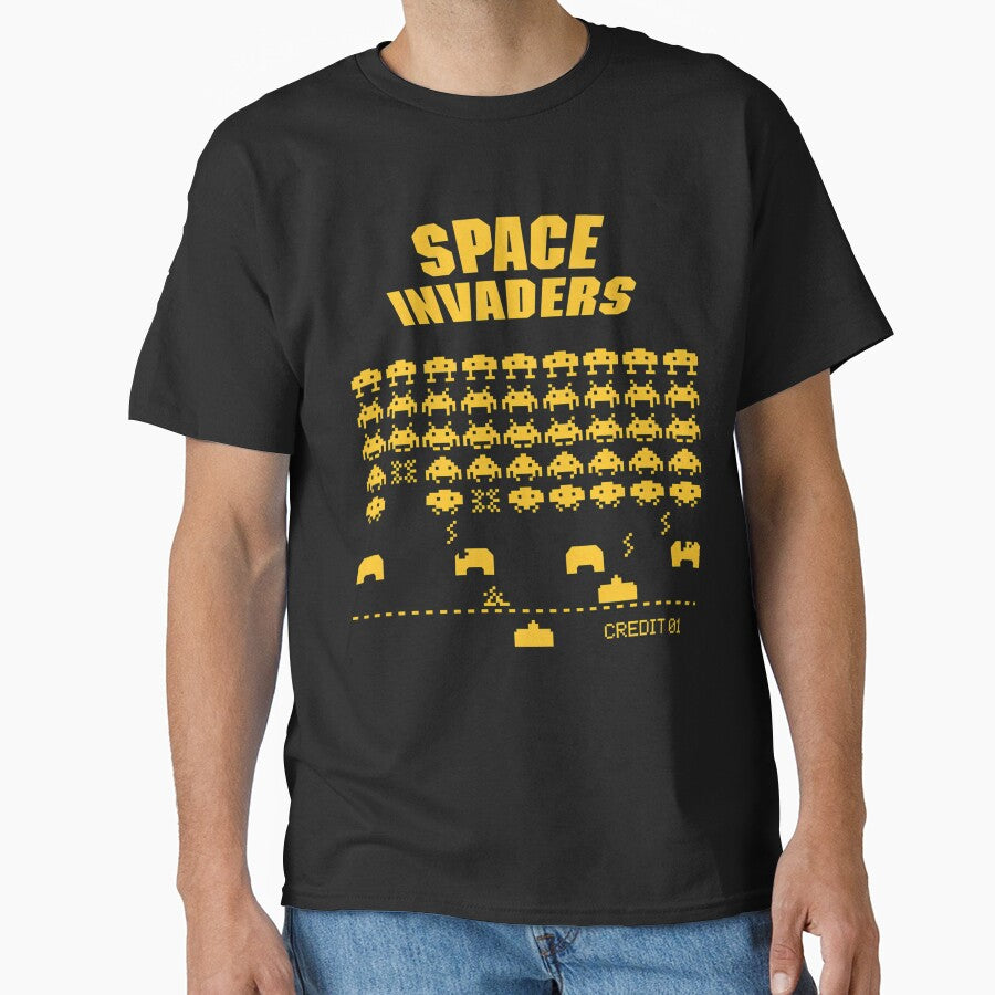 Space Invaders by SteinTranquili T-Shirts, Hoodie, Sweatshirt | BlankRebels.com (Image 1)