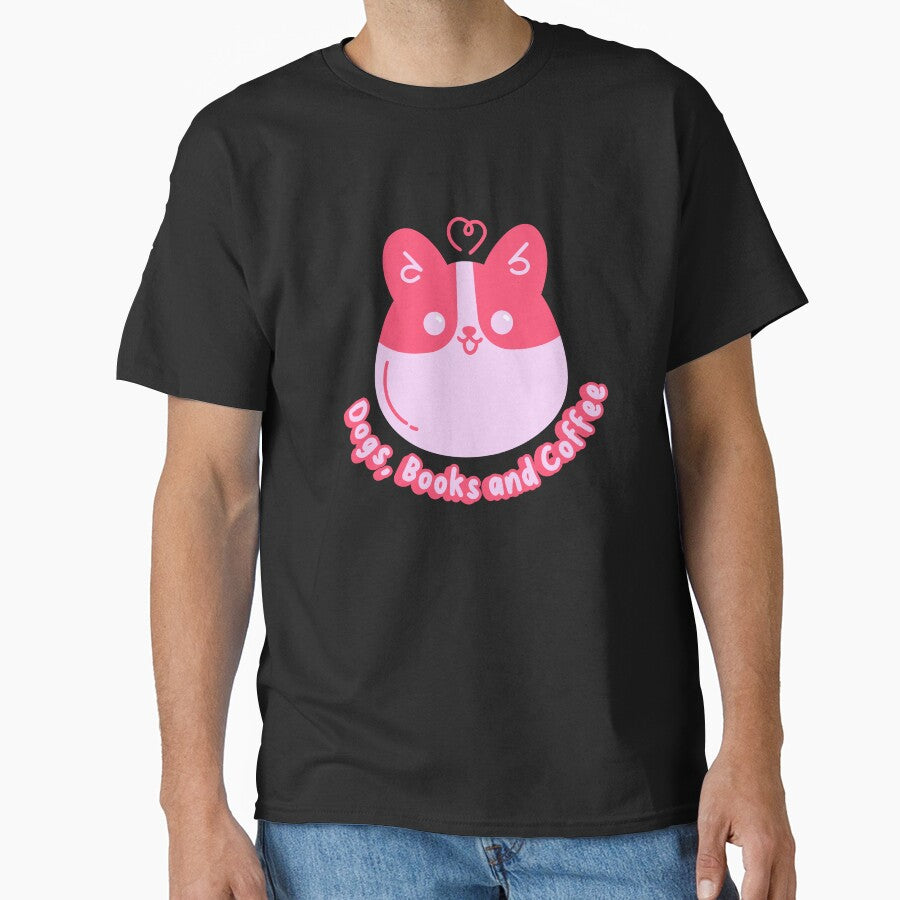 Dogs, Books and Coffee by divasturtle T-Shirts, Hoodie, Sweatshirt | BlankRebels.com (Image 1)