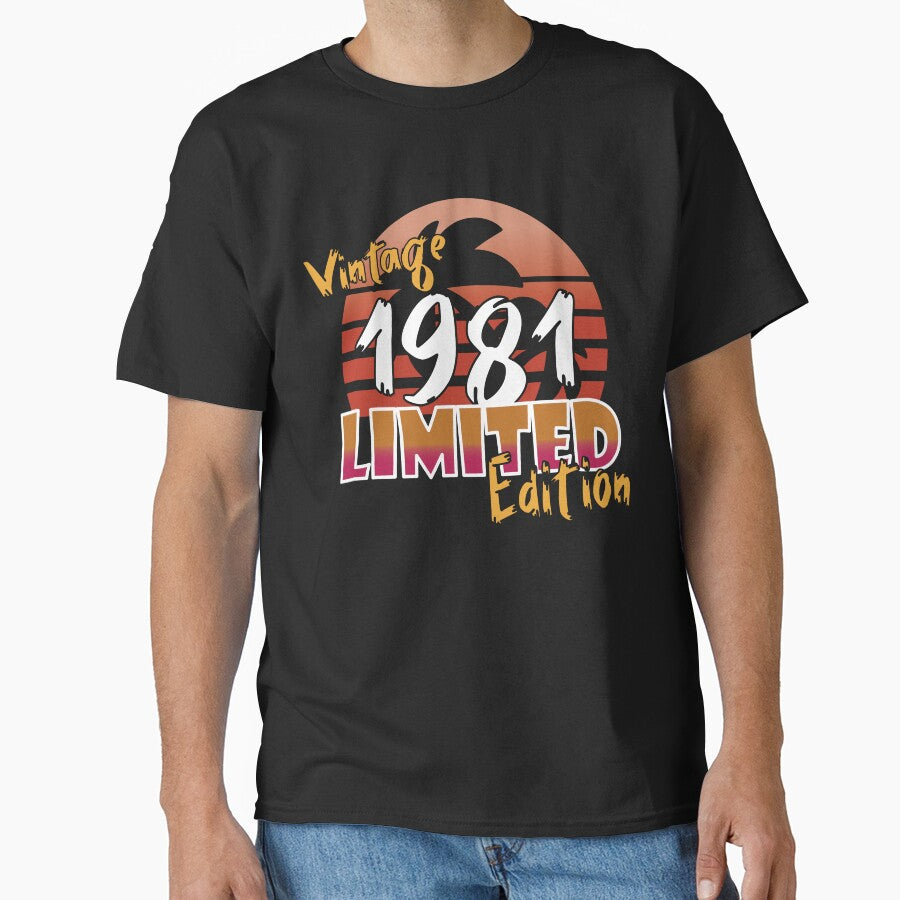 41 YEARS OF BEING AWESOME 1981 LIMITED EDITION by Sasikharn T-Shirts, Hoodie, Sweatshirt | BlankRebels.com (Image 1)
