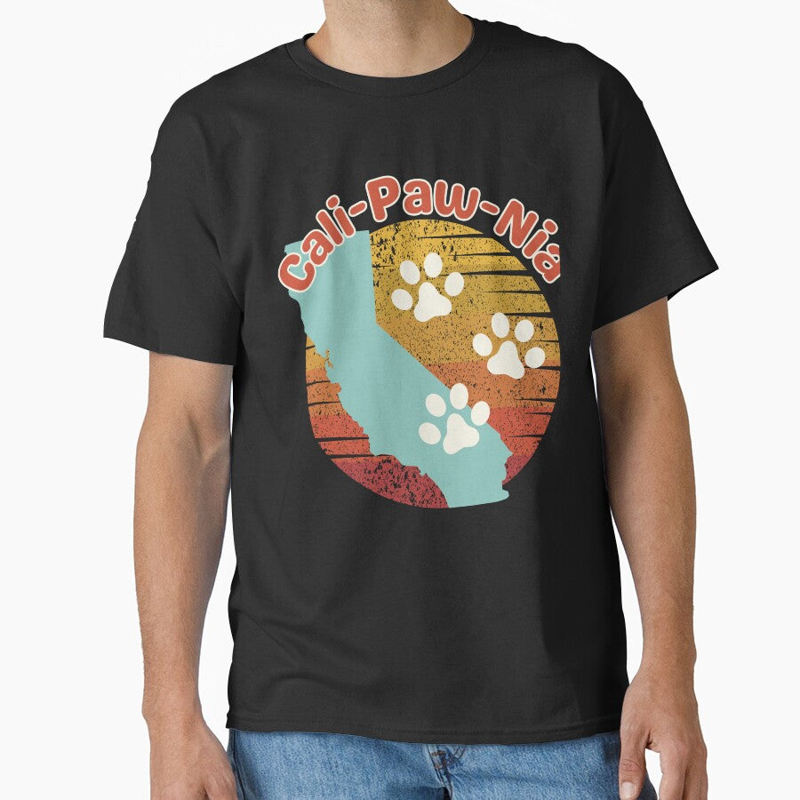 Paw Prints California Vintage by Life Is Beautiful T-Shirts, Hoodie, Sweatshirt | BlankRebels.com (Image 1)