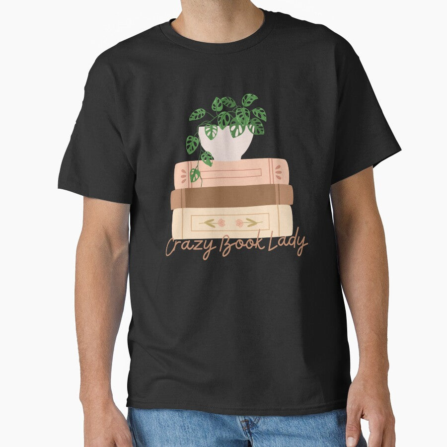 Crazy Book Lady Bookish Aesthetics Cute Book Lover by BookishSerena