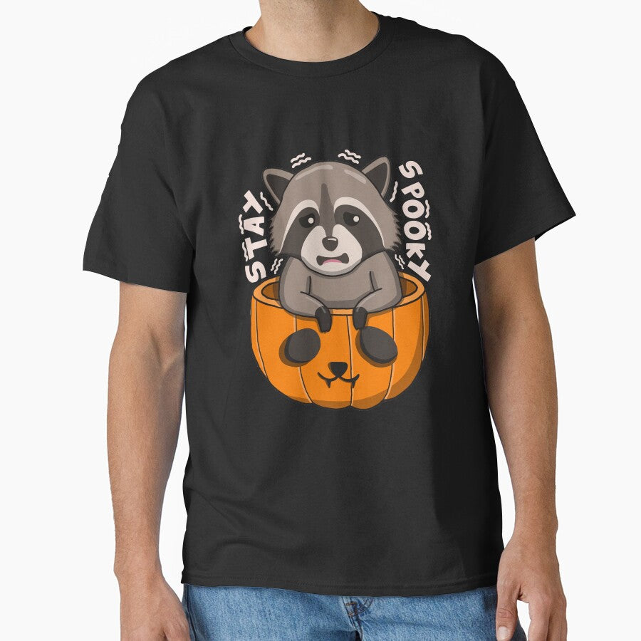 Stay Spooky Raccoon by Luan Huynh T-Shirts, Hoodie, Sweatshirt | BlankRebels.com (Image 1)