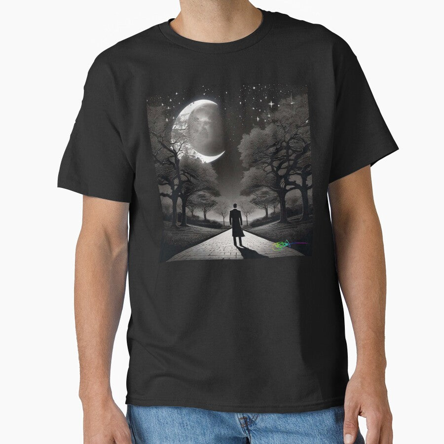 Haunted Dark Worlds  - Magical Odyssey 8 by AI Crypto Warlord T-Shirts, Hoodie, Sweatshirt | BlankRebels.com (Image 1)