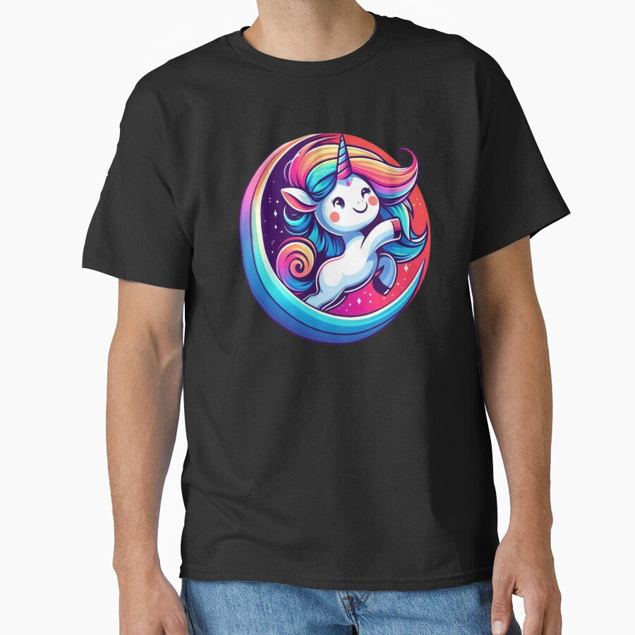 Cosmic Rainbow Unicorn by The-DrawingLab T-Shirts, Hoodie, Sweatshirt | BlankRebels.com (Image 1)