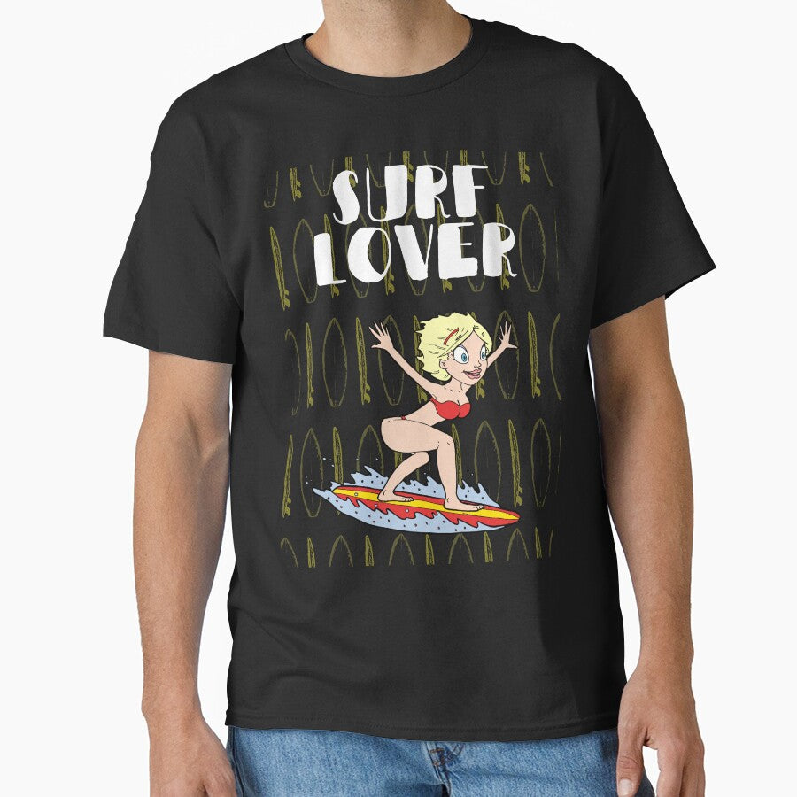 SURF LOVER by MJ96-PRO T-Shirts, Hoodie, Sweatshirt | BlankRebels.com (Image 1)