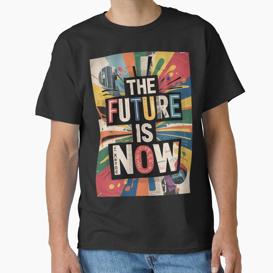 The Future is Now Abstract by Ketique T-Shirts, Hoodie, Sweatshirt | BlankRebels.com (Image 1)