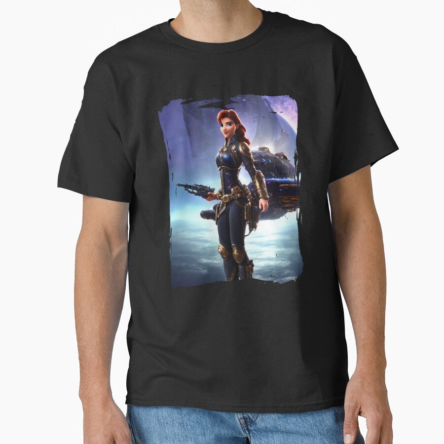 Steampunk Space Pirate by Trevor McCabe T-Shirts, Hoodie, Sweatshirt | BlankRebels.com (Image 1)