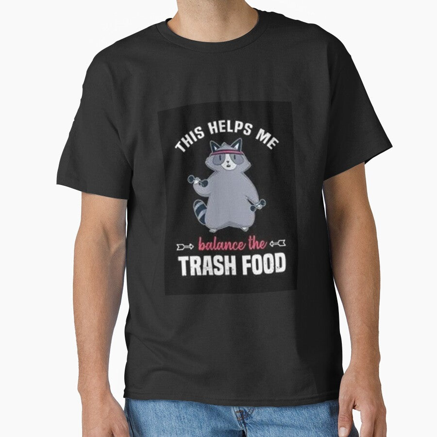 This Helps Me Balance The Trash Food by Animoxz3 T-Shirts, Hoodie, Sweatshirt | BlankRebels.com (Image 1)