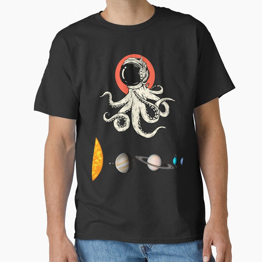 THE ASTRONAUT OCTOPUS by MJ96-PRO T-Shirts, Hoodie, Sweatshirt | BlankRebels.com (Image 1)