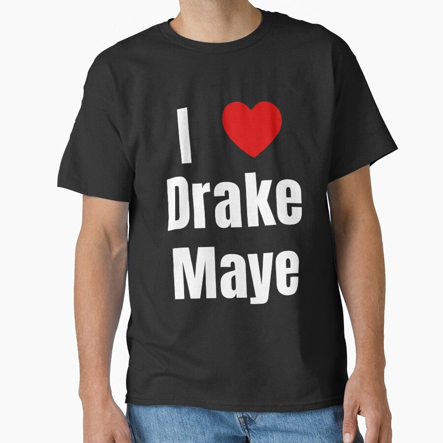 I Love Drake Maye Football Bold Heart Statement by cerima T-Shirts, Hoodie, Sweatshirt | BlankRebels.com (Image 1)