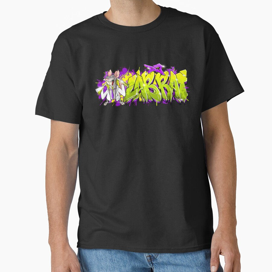 DJ Labrat (Graffiti Purple/Yellow) by DJLabRat T-Shirts, Hoodie, Sweatshirt | BlankRebels.com (Image 1)
