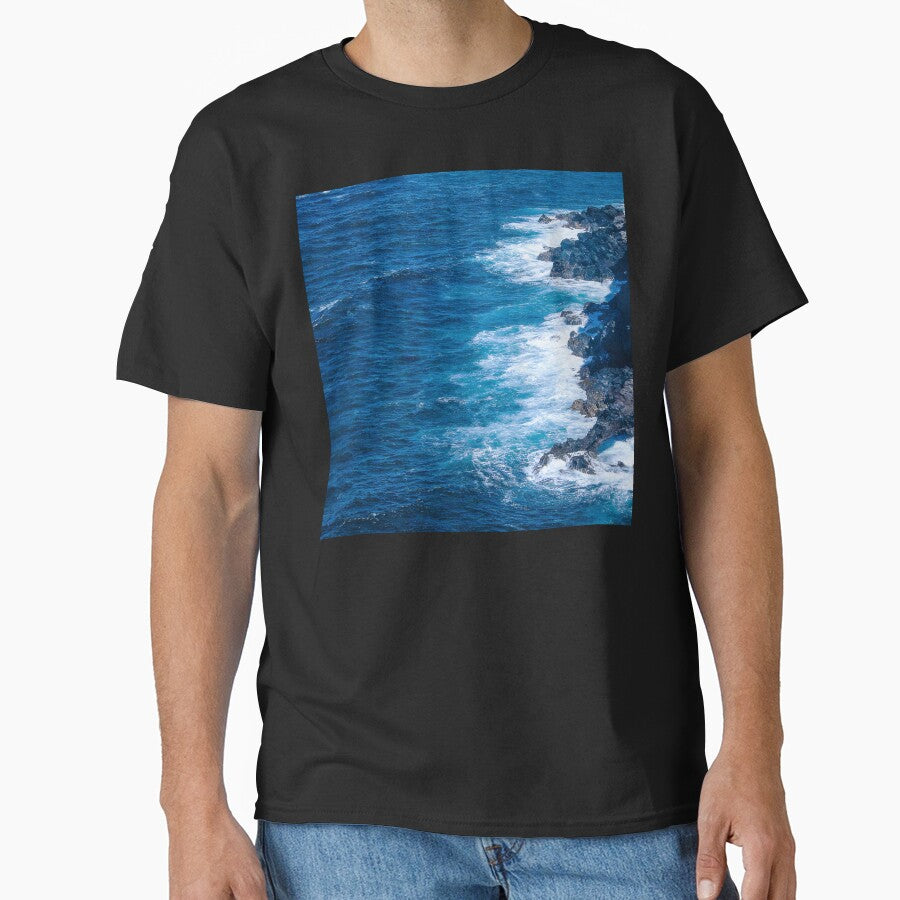Tropical Island Awesome Rocky Ocean Coast Art Photo by DEC02 T-Shirts, Hoodie, Sweatshirt | BlankRebels.com (Image 1)