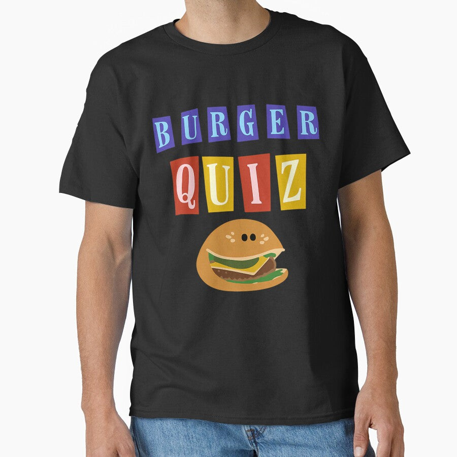 Burger Quizz New Logo by toonzdigital T-Shirts, Hoodie, Sweatshirt | BlankRebels.com (Image 1)