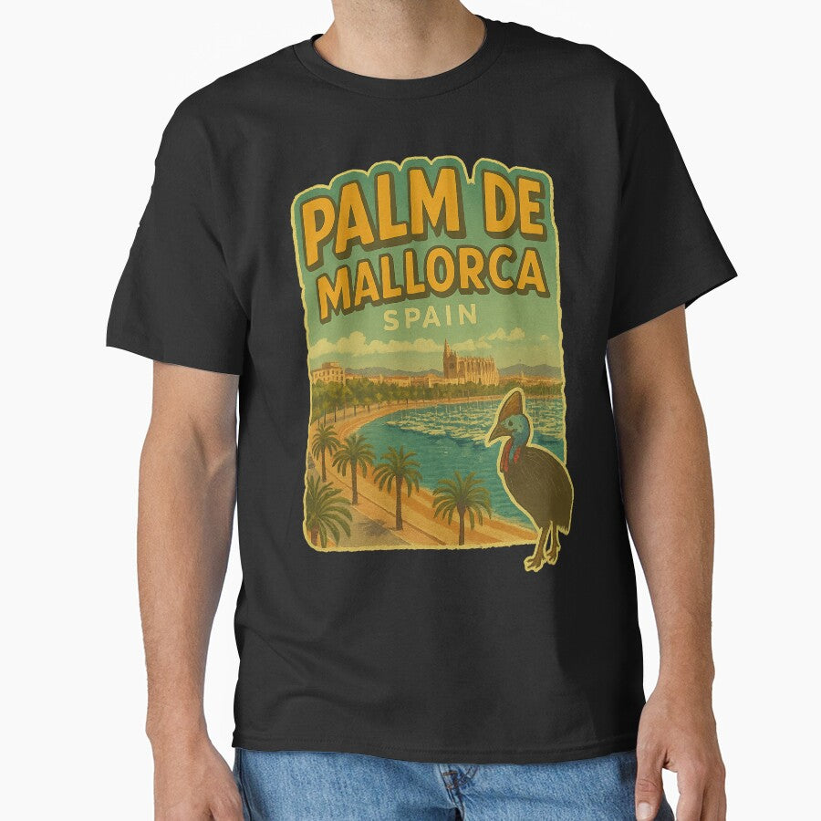 Palma Spain Travel Art by yunamaliskova