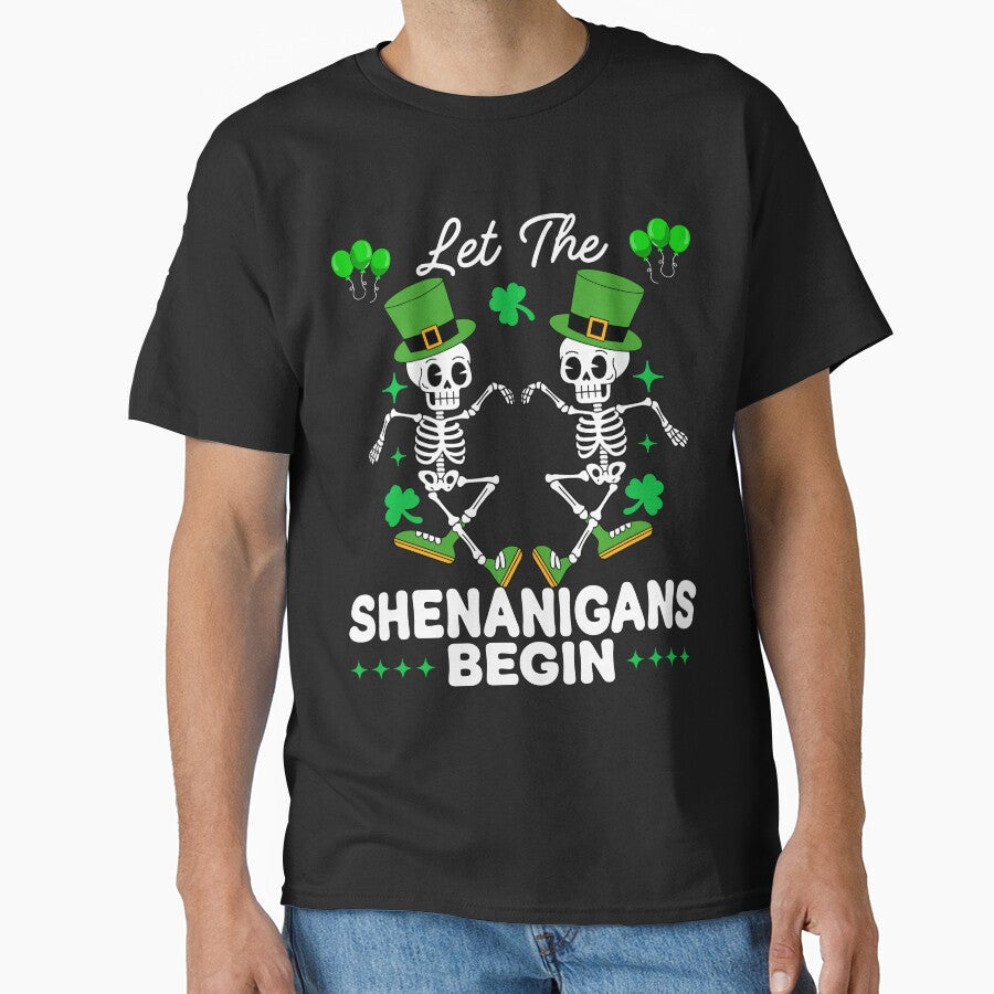 Kids St Patricks Day Skeleton by KroghDs T-Shirts, Hoodie, Sweatshirt | BlankRebels.com (Image 1)