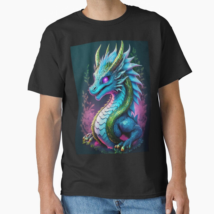 Cute dragon. by BAR DEC T-Shirts, Hoodie, Sweatshirt | BlankRebels.com (Image 1)