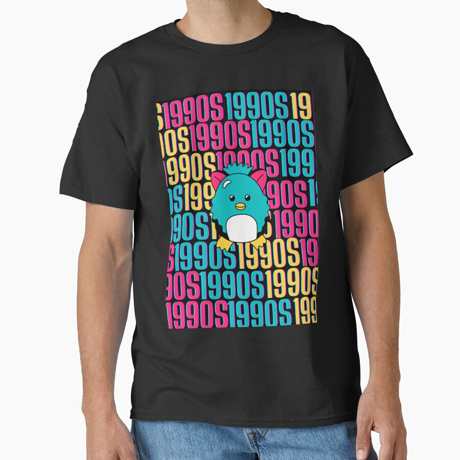 1990s retro design 32 - Black Background by PunjabanJatti T-Shirts, Hoodie, Sweatshirt | BlankRebels.com (Image 1)