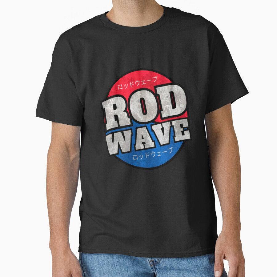 Rod Wave Logo Shirt, Retro Rod Wave T-Shirt, Rod Wave Nostalgia 2023 Tour Tshirt, Beautiful Mind Tour, Music... (Image 1)