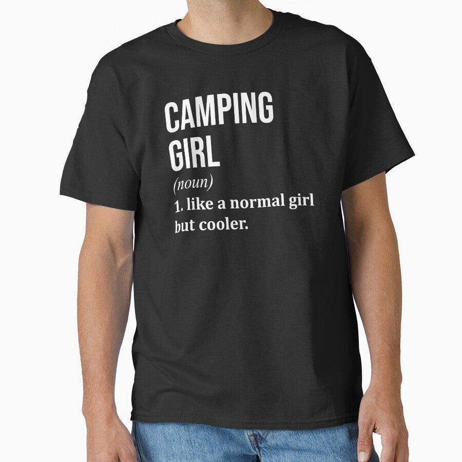 Camping Girl Definition for Women by XCIV T-Shirts, Hoodie, Sweatshirt | BlankRebels.com (Image 1)