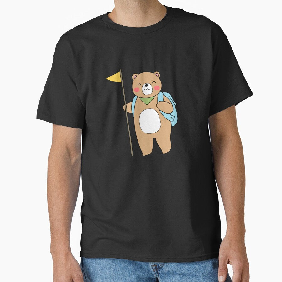 CUTE CAMPING BEAR | CAMPING by Carolp05 T-Shirts, Hoodie, Sweatshirt | BlankRebels.com (Image 1)