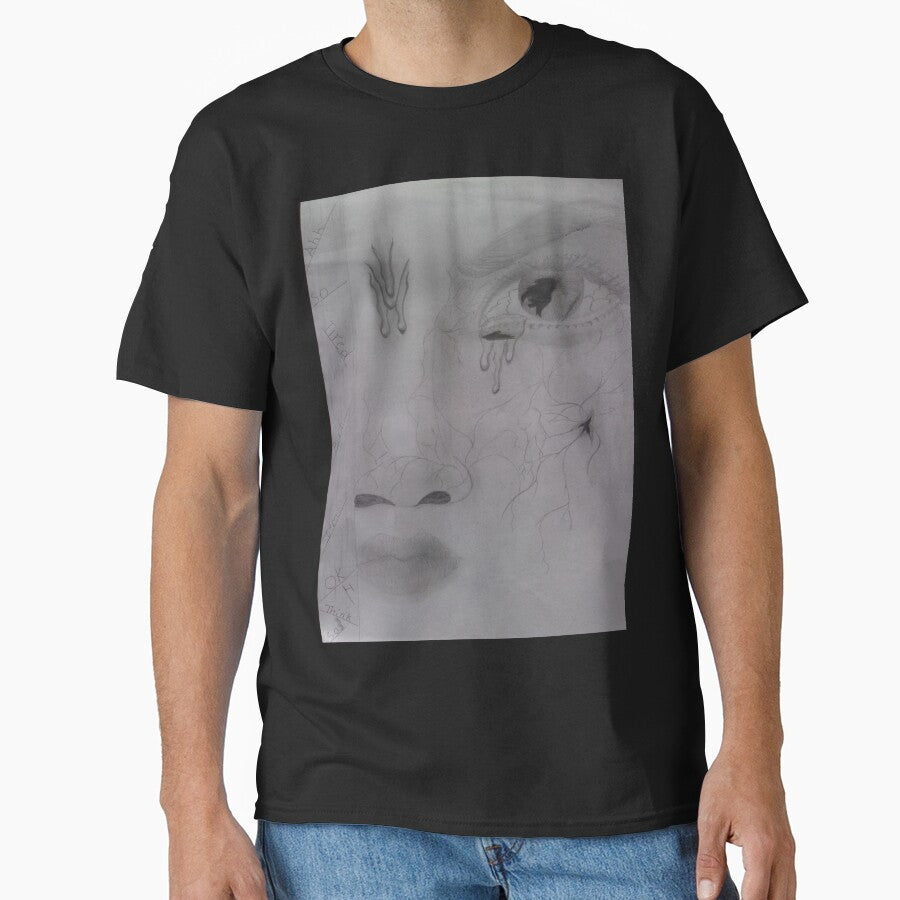 Her Cracks Show Her Internal Struggle Sad Aesthetics T-Shirts, Hoodie, Sweatshirt