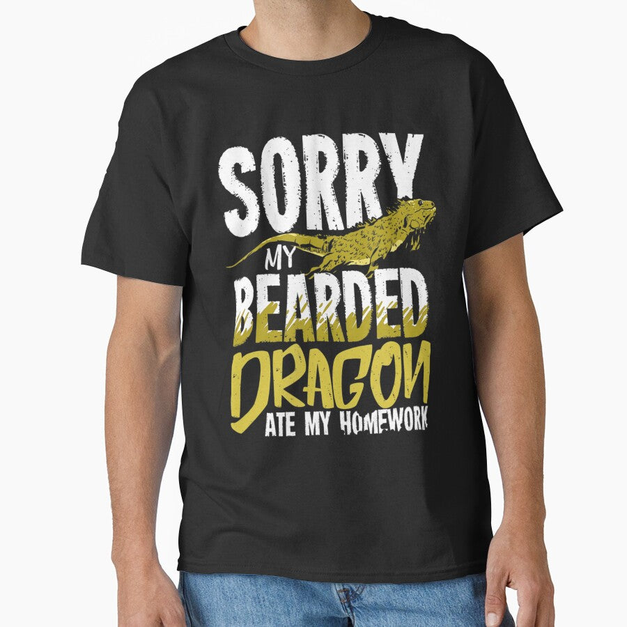 Sorry My Bearded Dragon Ate My Homework For A Student by JakobHudsyn T-Shirts, Hoodie, Sweatshirt | BlankRebels.com (Image 1)